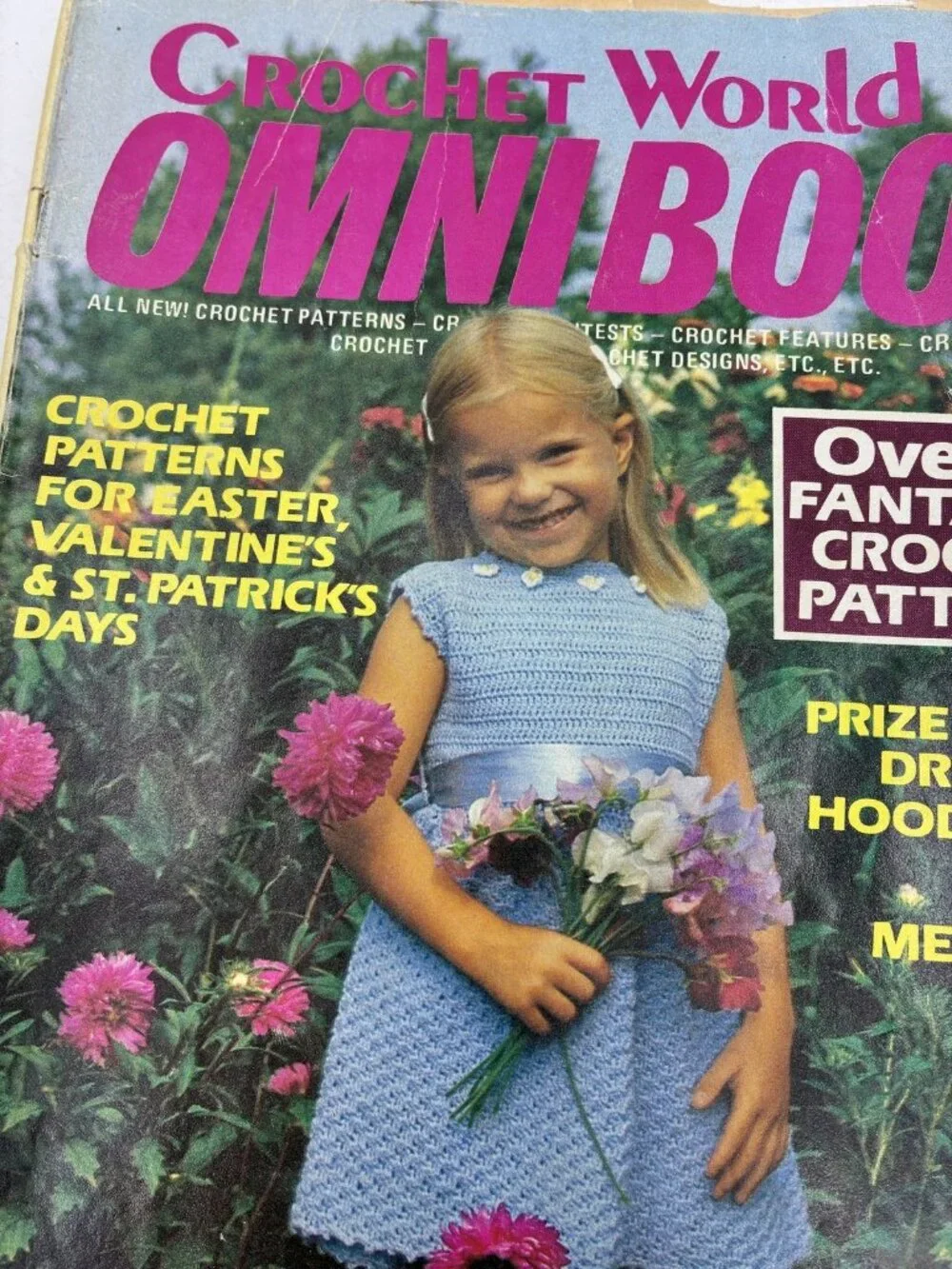 Crochet World Omni Book Magazine Spring 1983 Vol 4 No 4 Easter Valentines